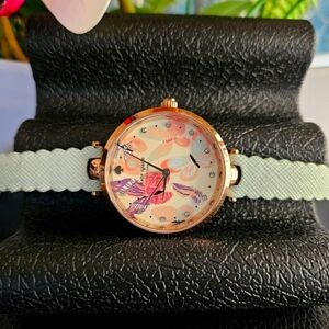 Kate Spade Holland Butterfly Mint Leather